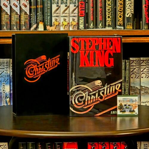 Stephen King Christine First Edition / First Printing Signed, with Custom Slipcase