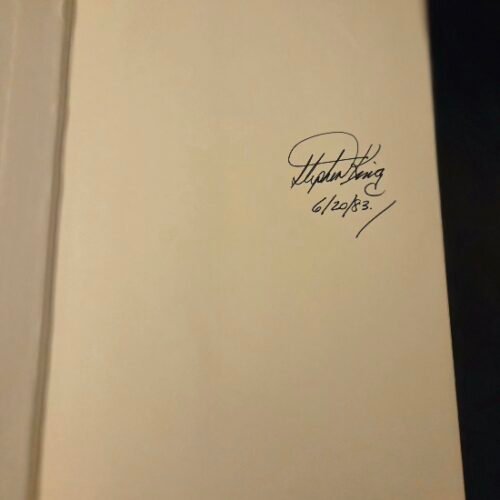 Stephen King Christine First Edition / First Printing Signed, with Custom Slipcase