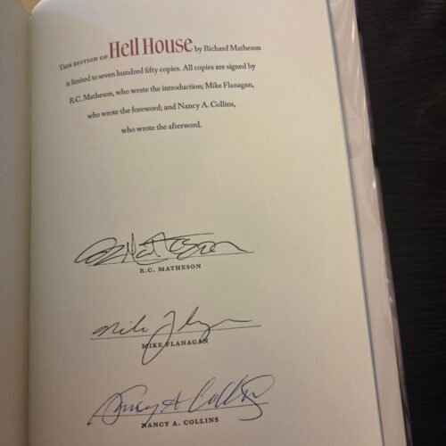 Hell House Artist Edition Signed
