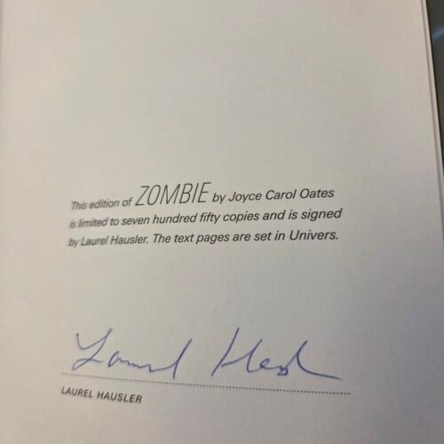 Zombie Suntup Artist Edition Signed