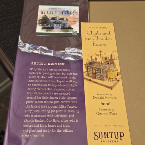 Charlie and the Chocolate Factory Suntup Artist Edition Signed