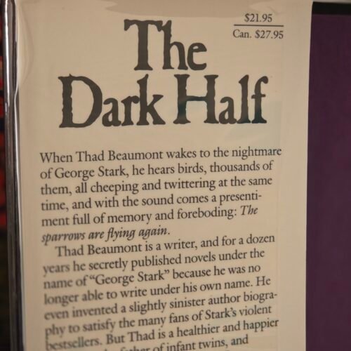 Stephen King The Dark Half First Edition / First Printing