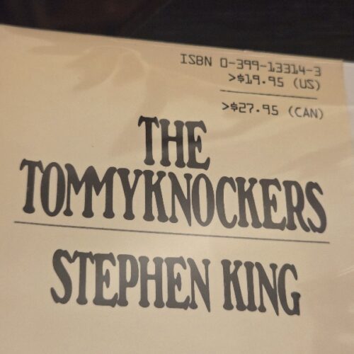 Stephen King The Tommyknockers First Edition / First Printing