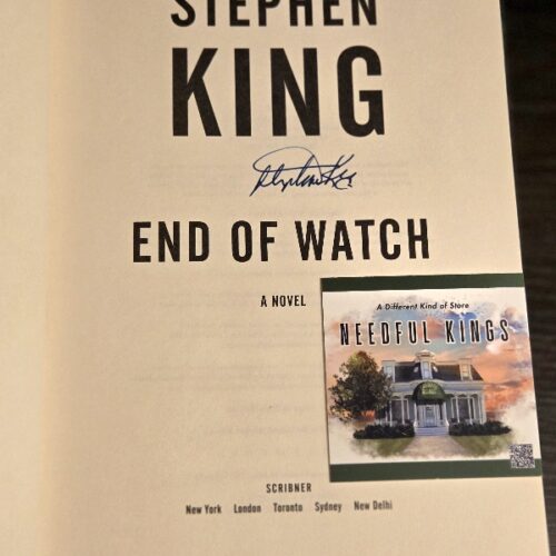 Stephen King End of Watch First Edition / First Printing Signed