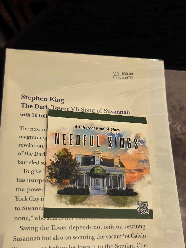 Stephen King The Dark Tower VI: Song of Susannah First Edition