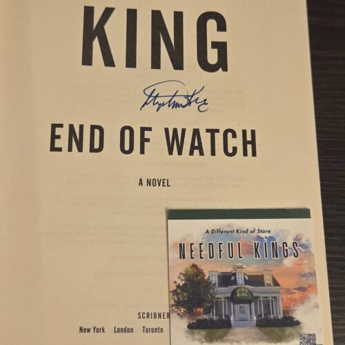 Stephen King End of Watch First Edition Signed