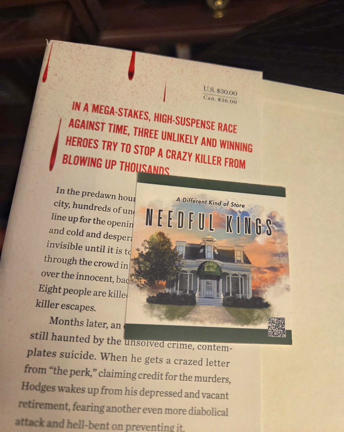 Stephen King Mr. Mercedes First Edition