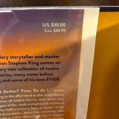 Stephen King You Like it Darker First Edition / First Printing