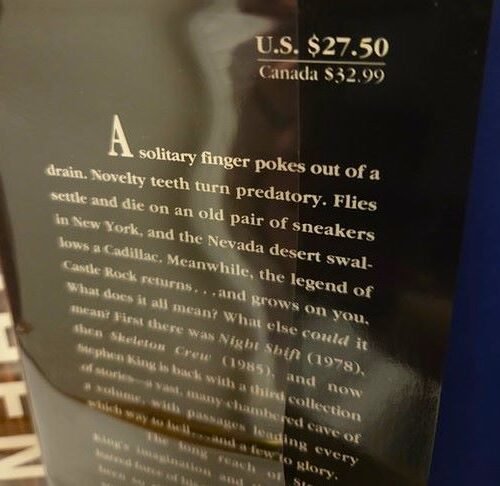 Stephen King Nightmares & Dreamscapes First Edition / First Printing