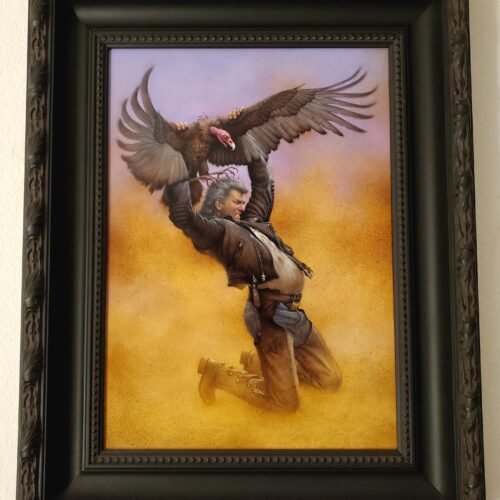 The Buzzard Original Painting by Don Maitz