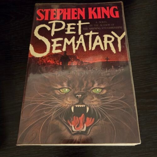 Stephen King Pet Sematary Advance Uncorrected Galley Proof (ARC)