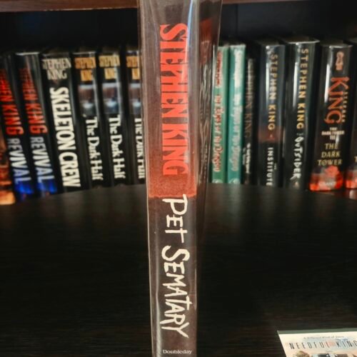 Stephen King Pet Sematary Advance Uncorrected Galley Proof (ARC) Type Set with Letter from Double Day