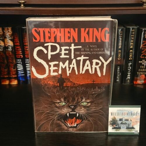 Stephen King Pet Sematary Advance Uncorrected Galley Proof (ARC) Type Set with Letter from Double Day