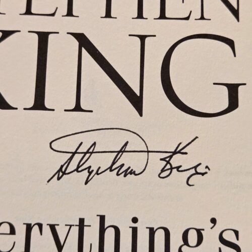 Stephen King Everything’s Eventual First Edition / First Printing Signed