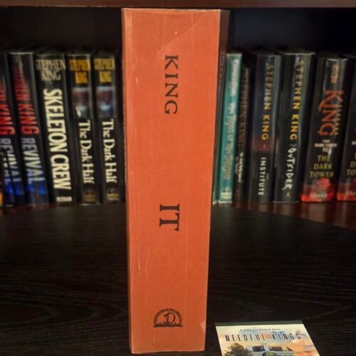 Stephen King — IT Uncorrected Page Proof / Pre‑Publication Edition