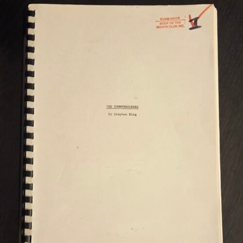 Stephen King — The Tommyknockers (Book‑of‑the‑Month Club Manuscript, Part I & Part II)