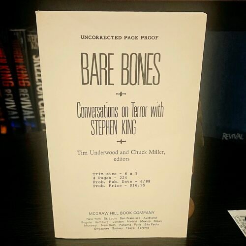 Bare Bones — Uncorrected Page Proof / Pre‑Publication Edition