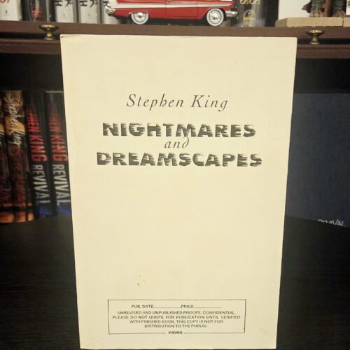 Stephen King Nightmares & Dreamscapes (Unrevised & Unpublished Proof / Pre‑Publication State)
