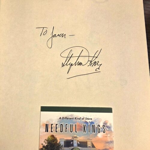 Stephen King Bag of Bones First Edition / First Printing Signed
