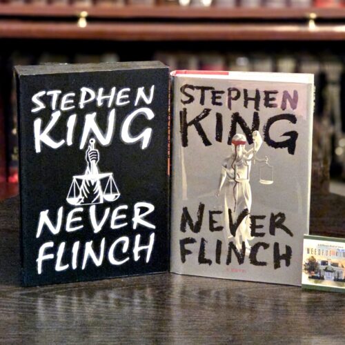 Stephen King – Never Flinch First Edition – Signed (BINC #61) With Custom Slipcase