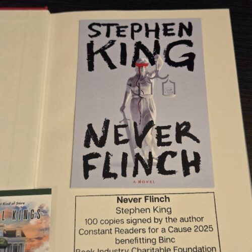 Stephen King – Never Flinch First Edition – Signed (BINC #61) With Custom Slipcase