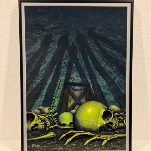 The Place of IT Original Painting by Alan Clark