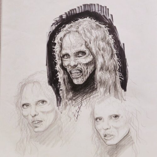 Rose Red Original Production Drawing
