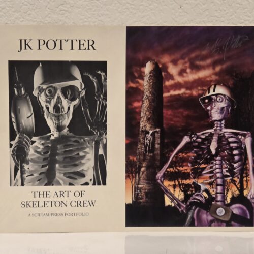 The Art of Skeleton Crew Portfolio Cover