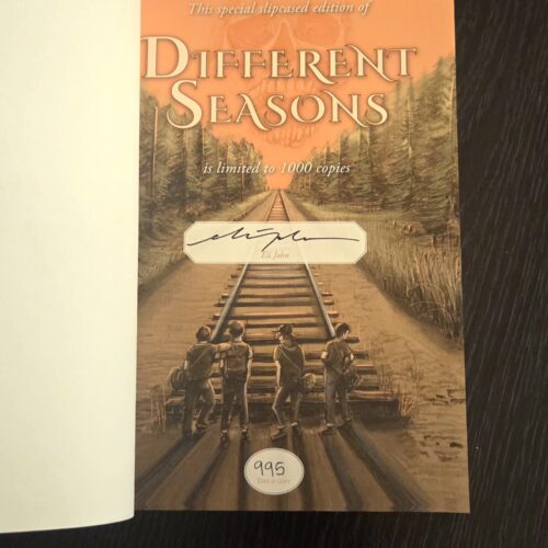 Stephen King Different Seasons (PS Publishing Limited Edition #995/1000)