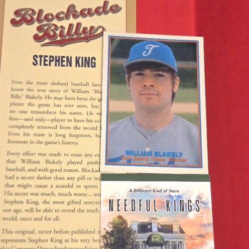 Stephen King Blockade Billy First Edition / First Printing with Slipcase