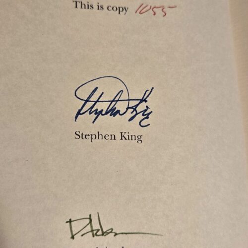 Stephen King The Dark Tower VI: Song of Susannah Grant Signed Limited Edition #1055