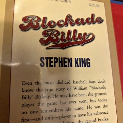 Stephen King Blockade Billy Cemetery Dance First Edition / First Printing with Slipcase