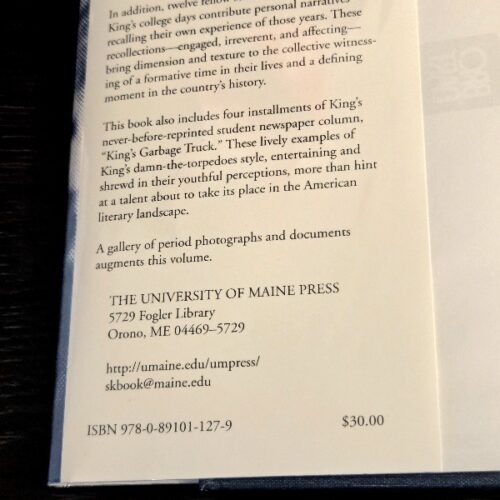 Stephen King — Hearts in Suspension (First Edition / First Printing)