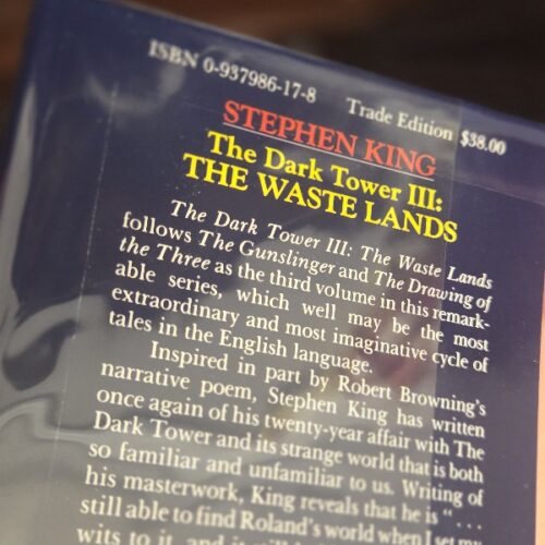 Stephen King – The Dark Tower III: The Waste Lands First Edition with Slipcase