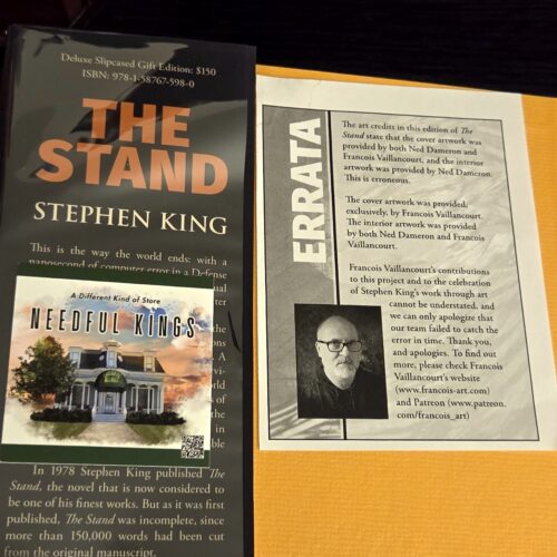 Stephen King The Stand Cemetery Dance Gift Edition