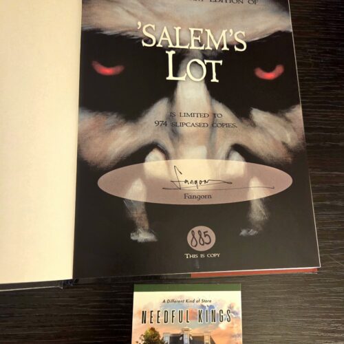 Stephen King Salem’s Lot PS Publishing Signed Limited #885