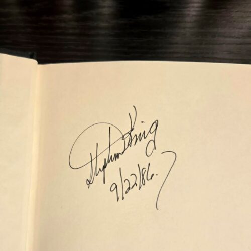 Stephen King The Dead Zone First Edition / Tenth Printing Signed