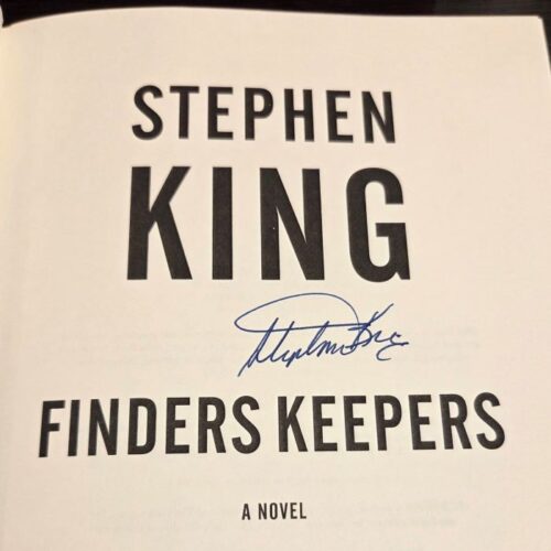Stephen King Finders Keepers First Edition / First Printing Signed w/Slipcase