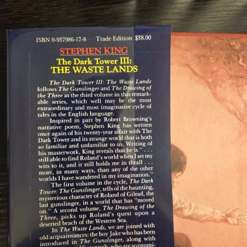 Stephen King – The Dark Tower III: The Waste Lands (First Edition / First Printing with Slipcase)