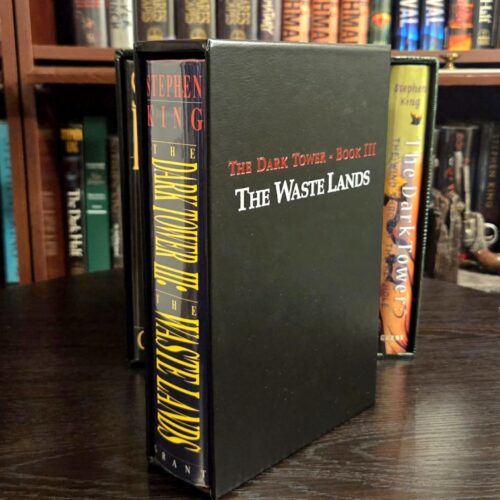 Stephen King – The Dark Tower III: The Waste Lands (First Edition / First Printing with Slipcase)