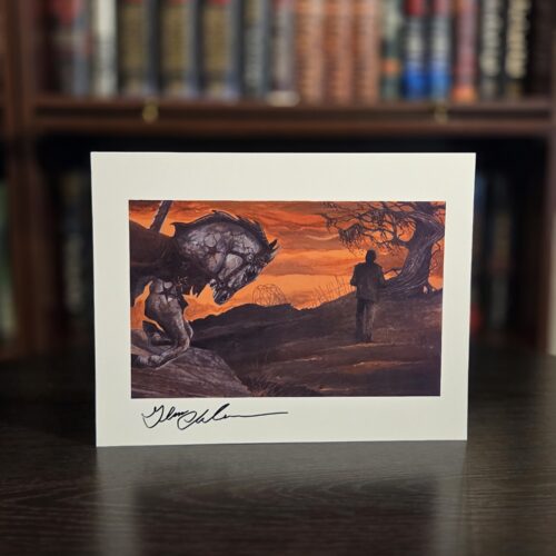 Stephen King – The Dark Man Art Print Set Illustrations by Glenn Chadbourne – Set of 5 Signed Prints + 6 Bonus Prints