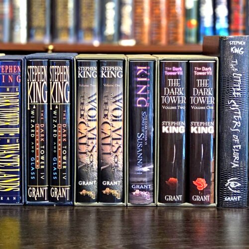 Stephen King — The Dark Tower Series (Volumes III–VIII) Partial Signed Limited Numbered Set — Donald M. Grant Editions