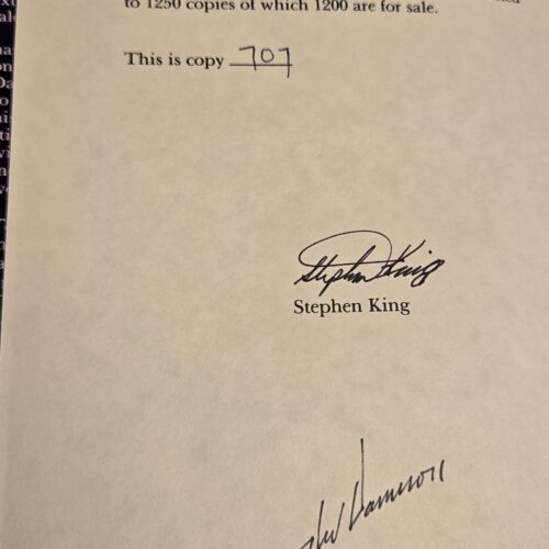 Stephen King — The Dark Tower Series (Volumes III–VIII) Partial Signed Limited Numbered Set — Donald M. Grant Editions