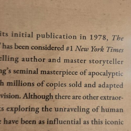 Stephen King — The End of the World As We Know It First Edition / First Printing