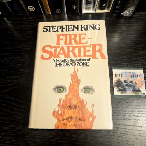 Stephen King — Firestarter Book Club Edition Inscribed