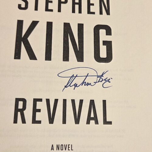 Stephen King Revival Signed First Edition / First Printing