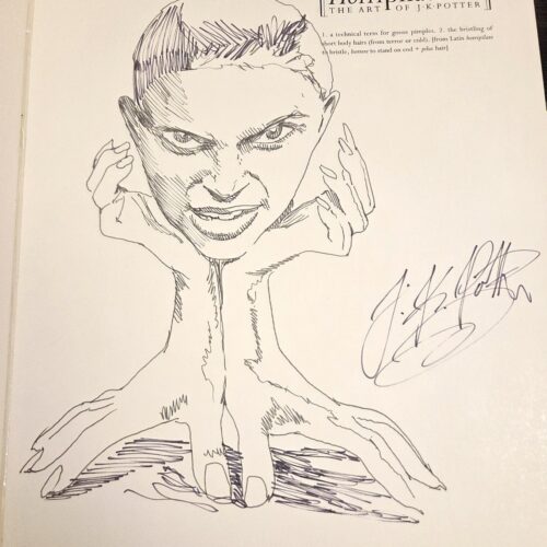 J.K. Potter – Horripilations: The Art of J.K. Potter – Paper Tiger – Signed with Remarque