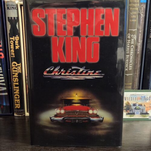 Stephen King – Christine UK First Edition / First Printing Signed
