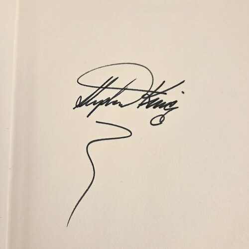 Stephen King – Christine UK First Edition / First Printing Signed
