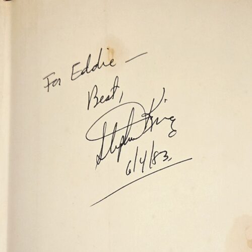 Stephen King – Christine First Edition / First Printing – Signed & Inscribed